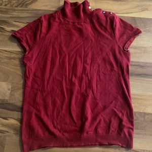 Red Chaps collar shirt